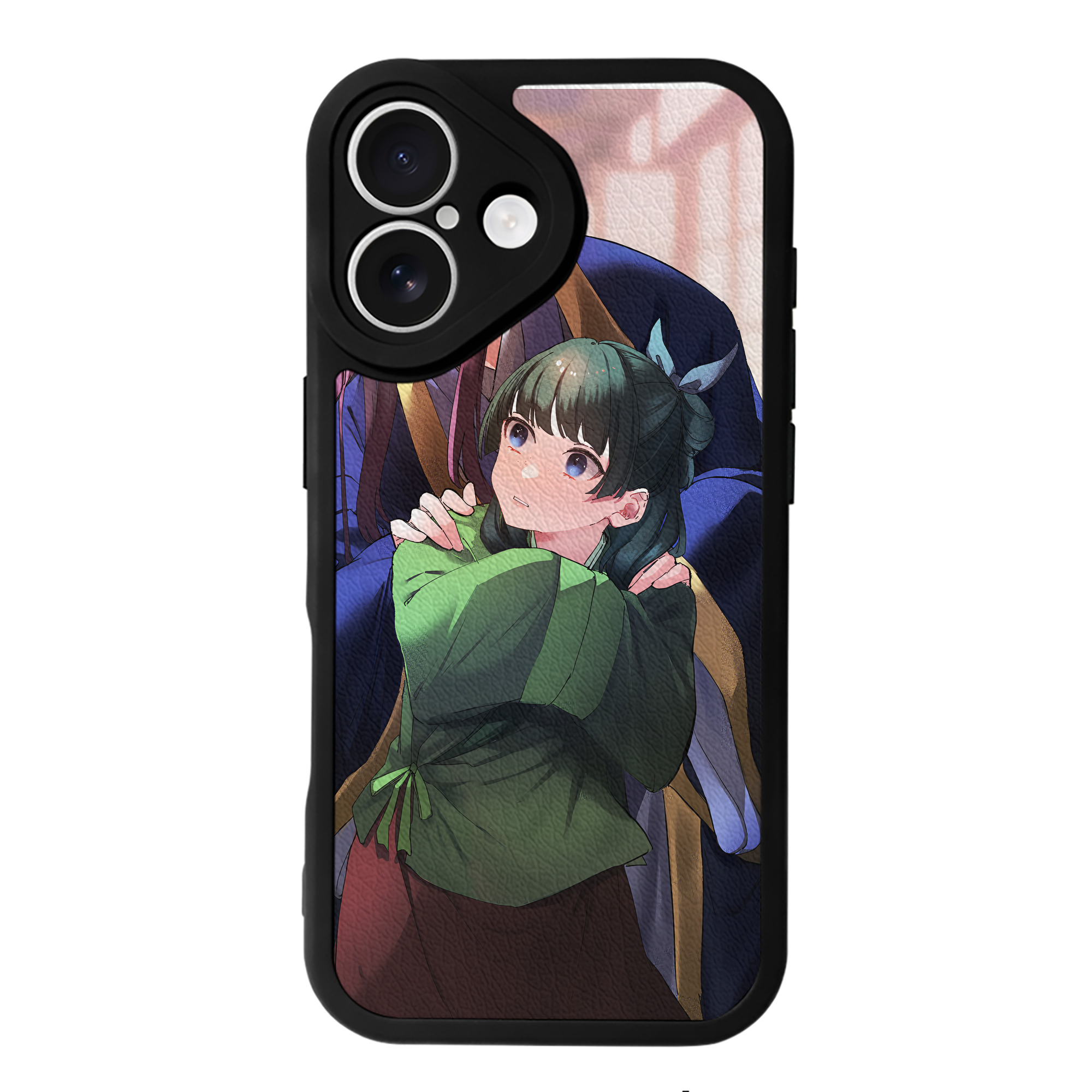 （画像用） 薬屋のひとりごと The Apothecary Diaries 【iPhone 16シリーズ対応】シリコンスマホケース（レザー調） 材質：シリコン